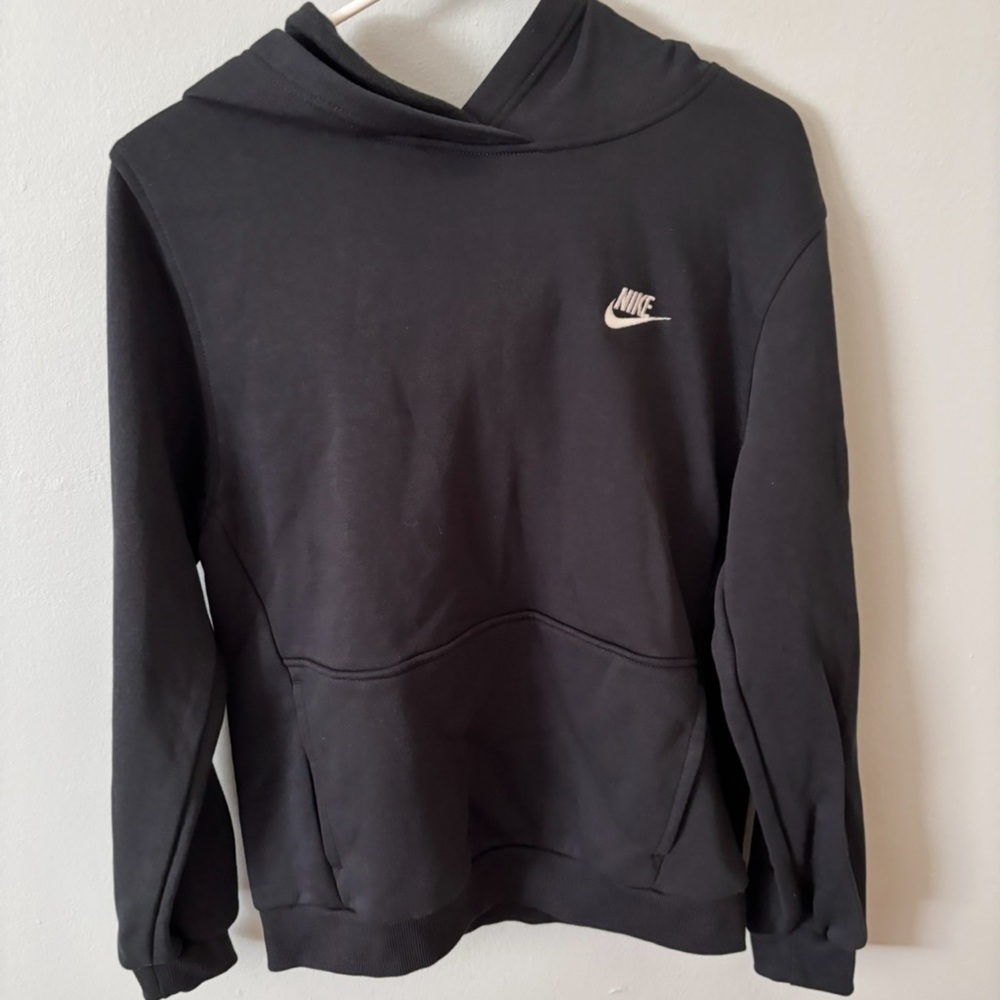 Nike Youth Black Hoodie Sweatshirt